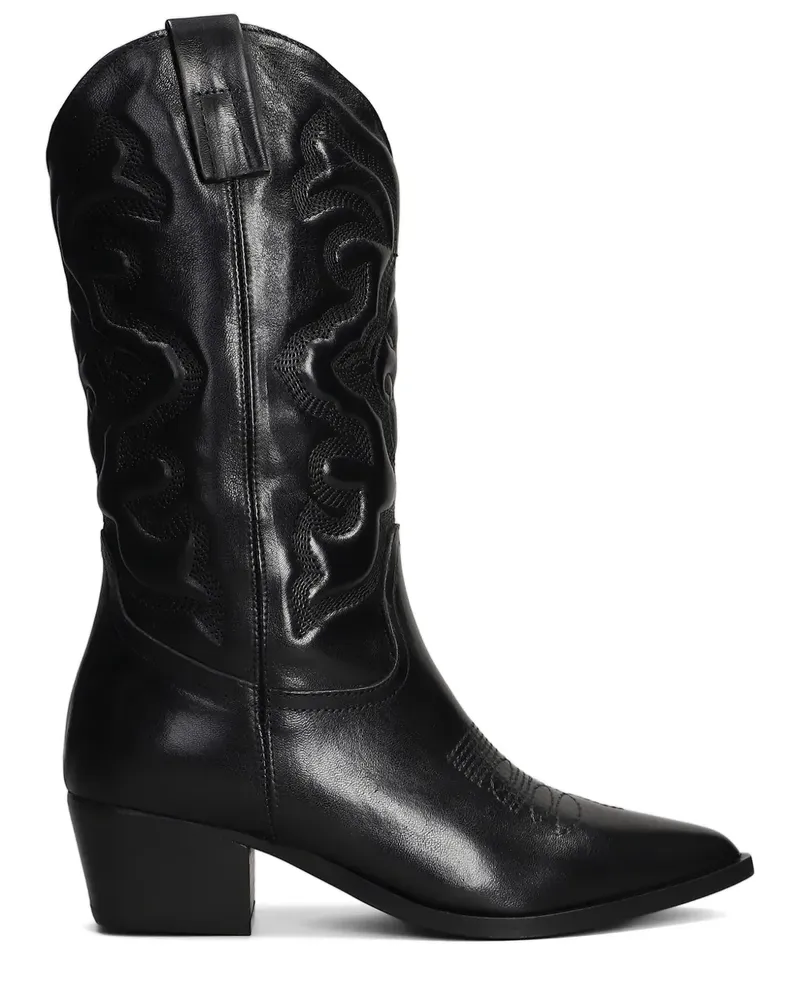 Julie Dee Klassische Stiefel - Schwarz Schwarz
