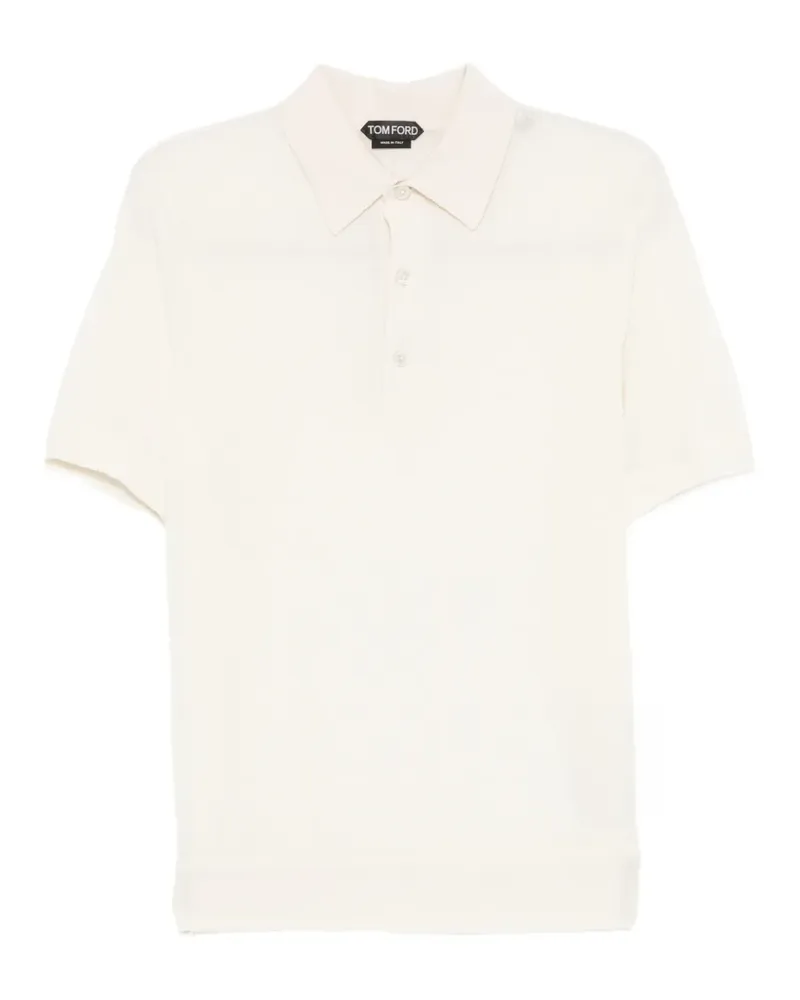 Tom Ford Klassisches Poloshirt - Nude Nude