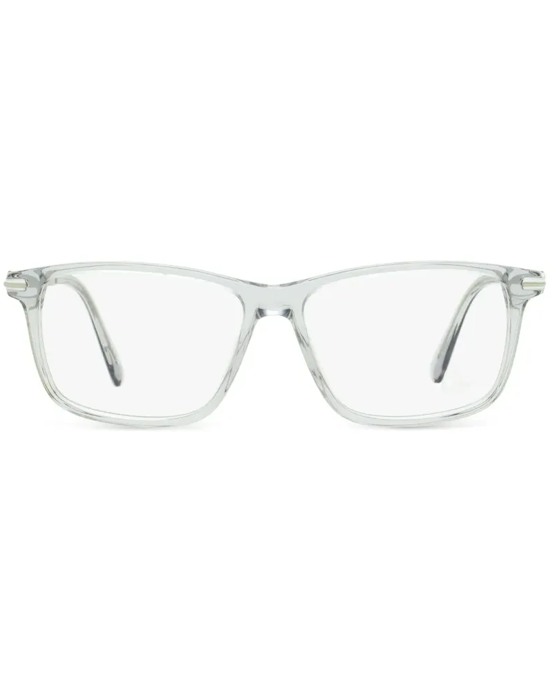 Moncler ML5205 Brille mit eckigem Gestell - Grau Grau
