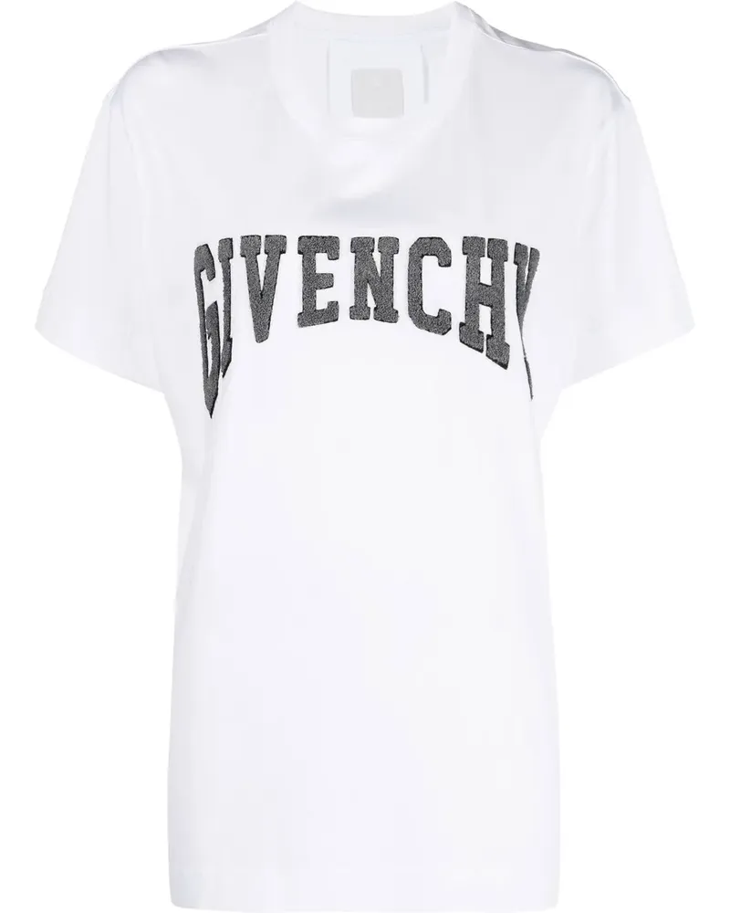 Givenchy T-Shirt mit Logo-Print - Weiß Weiß