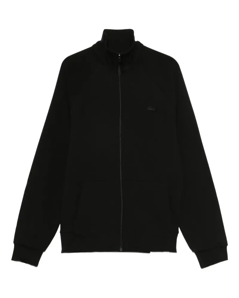 Lacoste Sweatshirtjacke mit Logo - Schwarz Schwarz