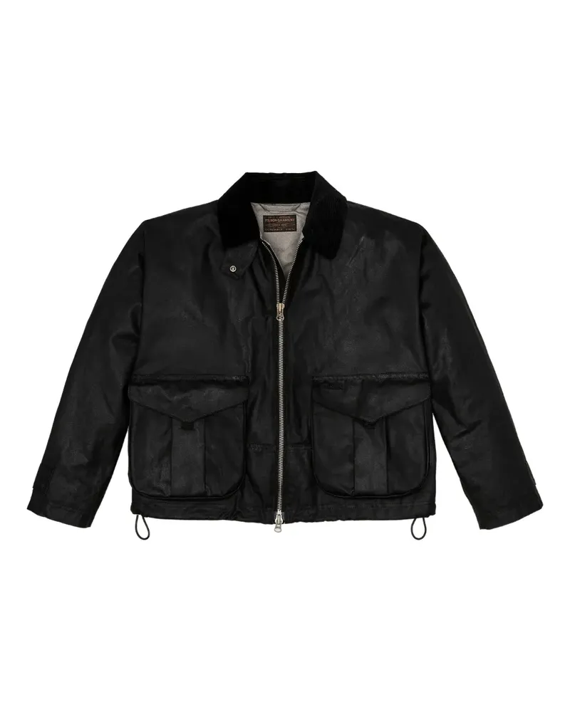 Filson zipped cotton jacket - Schwarz Schwarz