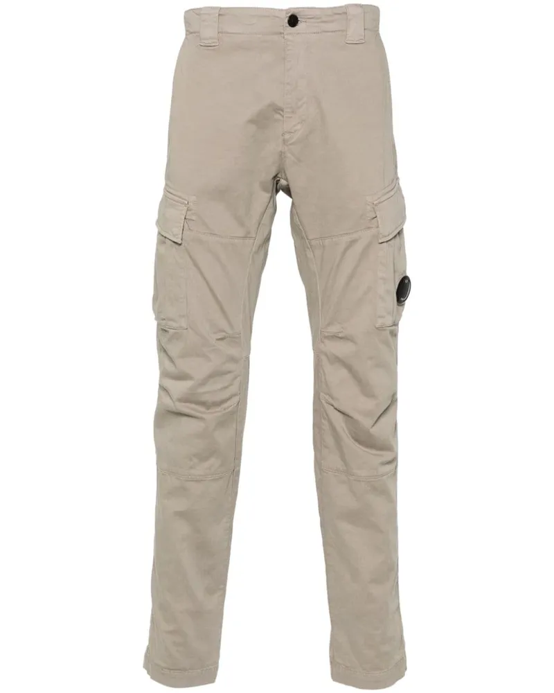 C.P. Company Cargohose mit Linsen-Detail - Grau Grau
