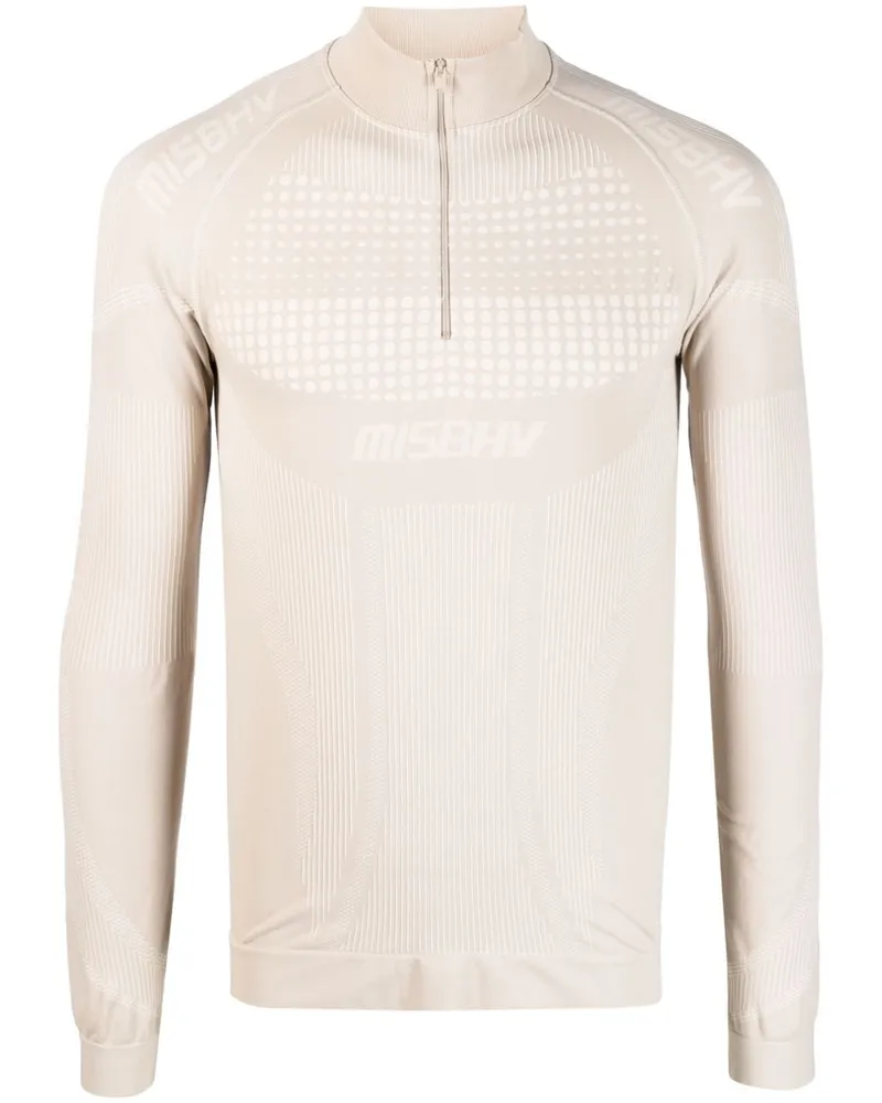 MISBHV Sport Europa Langarmshirt - Nude Nude