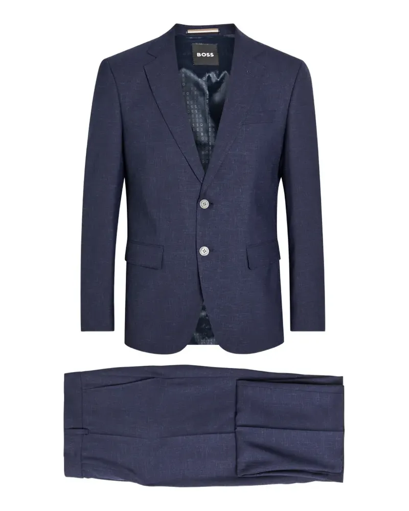 HUGO BOSS single-breasted suit - Blau Blau