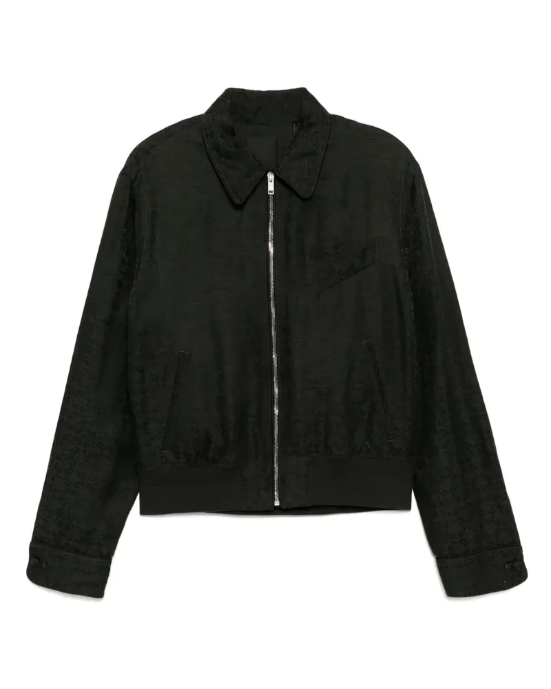 Givenchy Jacke mit Monogramm-Print - Grau Grau