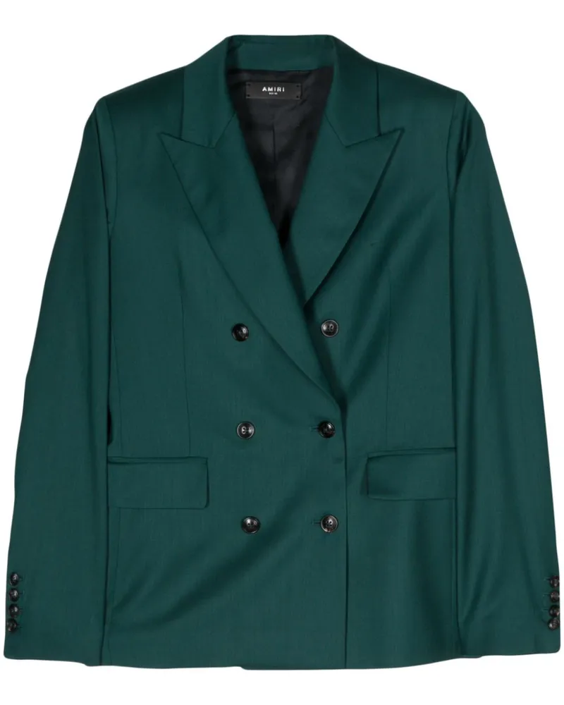 Amiri DB Blazer aus Wolle - Grün Grün