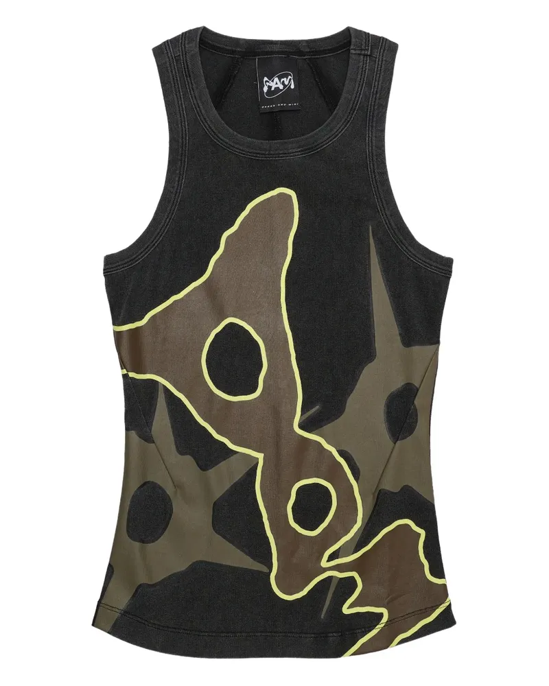 Perks and Mini Eclipse Tanktop mit Racerback - Schwarz Schwarz