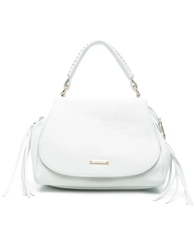 Cromia foldover-top tote bag - Blau Blau