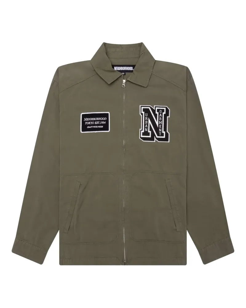 Neighborhood Jacke mit Reißverschluss - Grün Grün