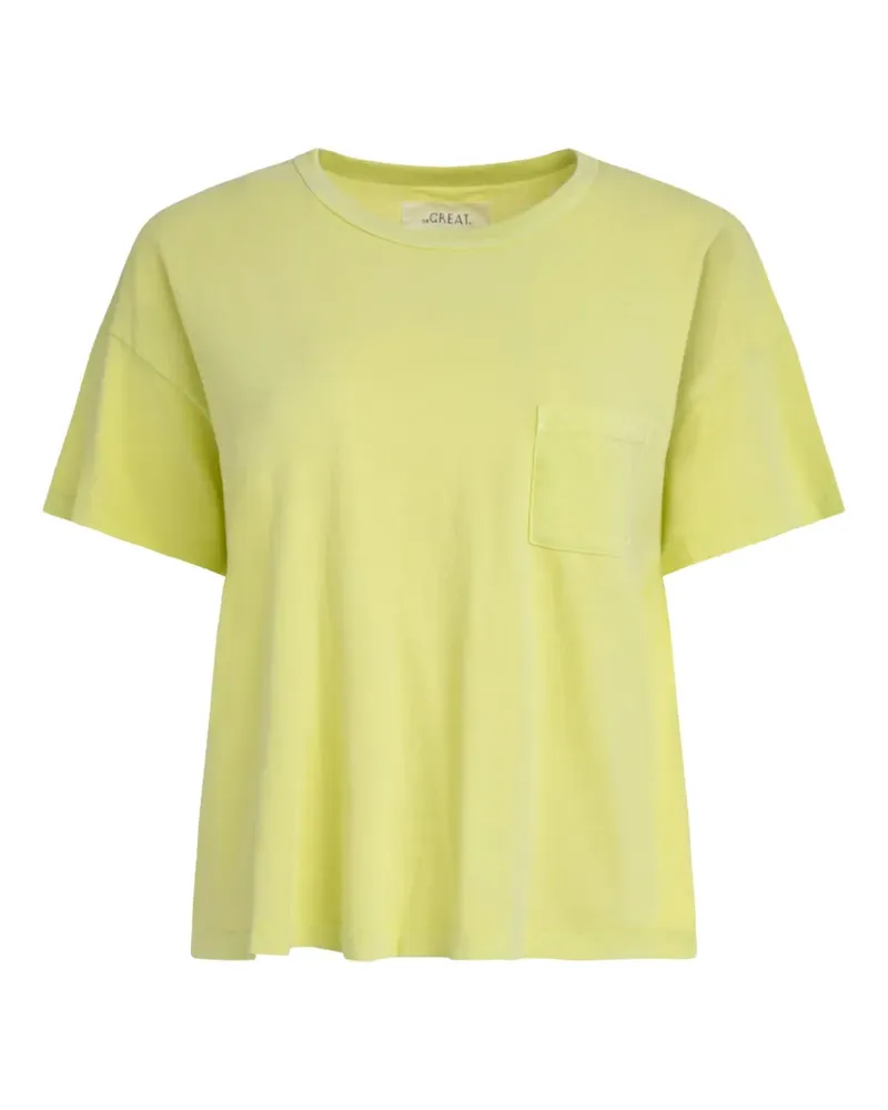 The Great chest-pocket drop-shoulder T-shirt - Gelb Gelb
