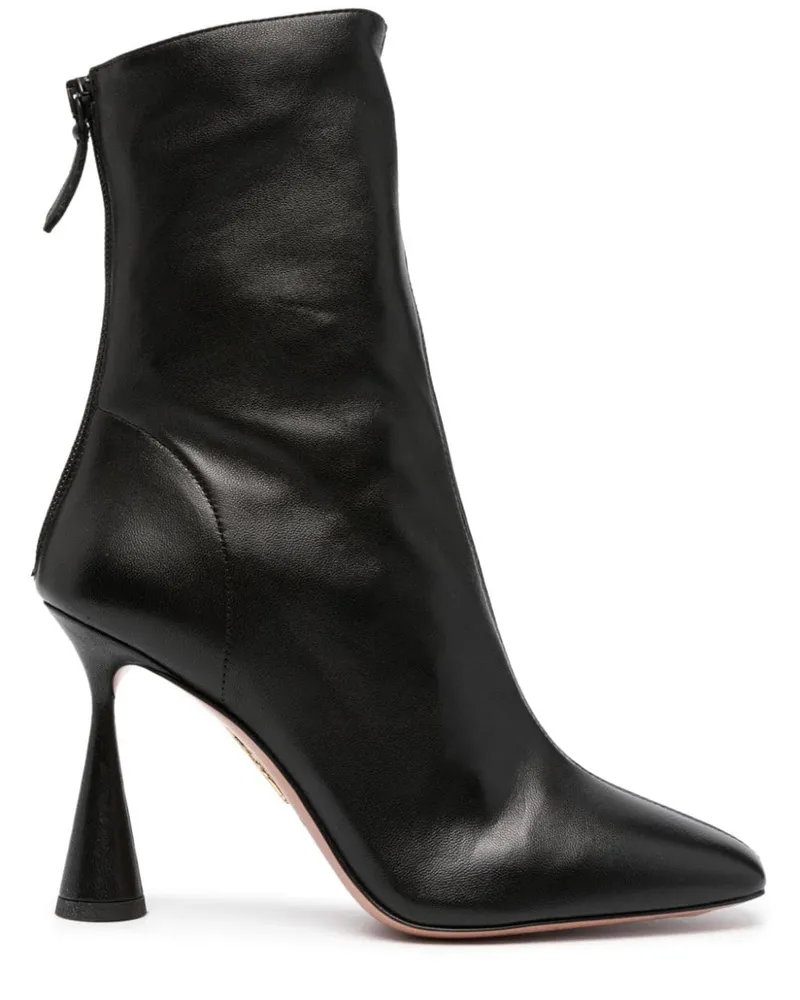 Aquazzura Amore Stiefel 95mm Schwarz