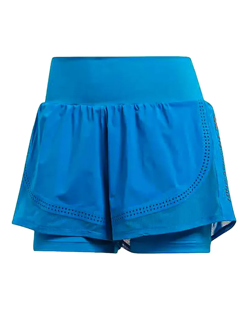 adidas layered shorts - Blau Blau
