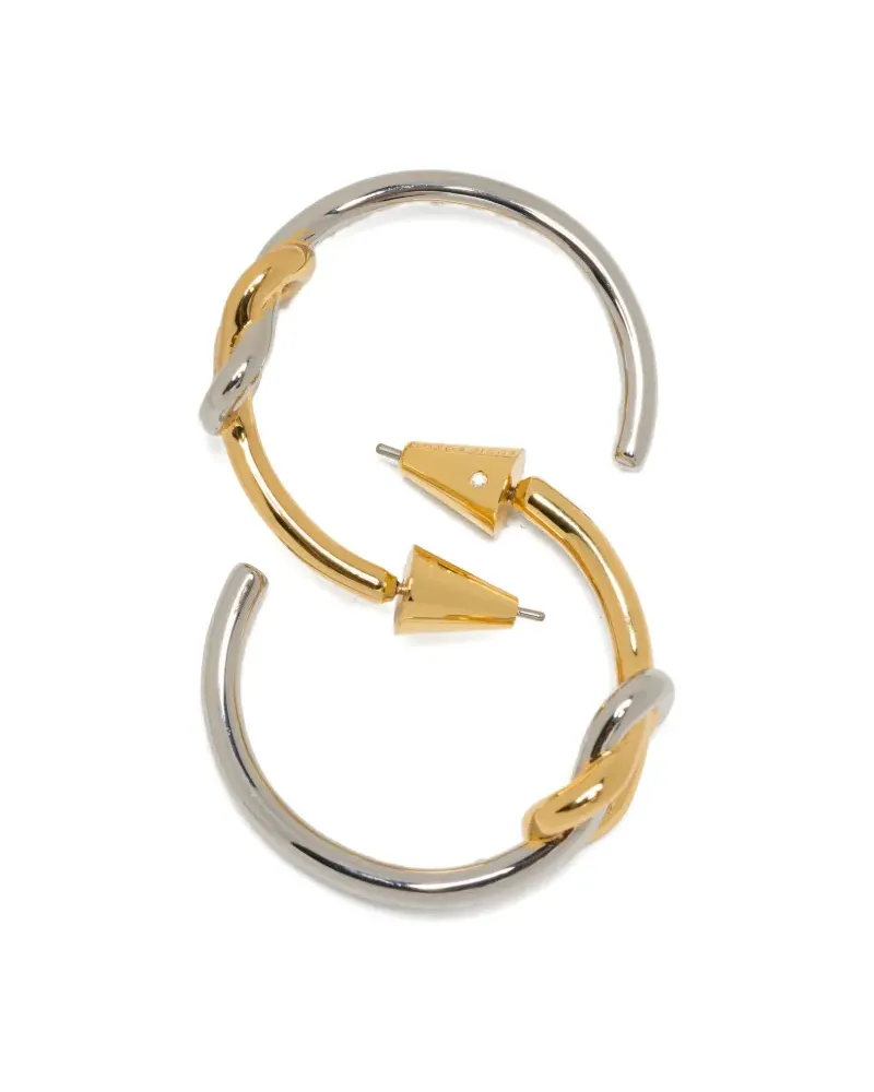 Eddie Borgo 12kt Slipknot Gelbgoldcreolen Gold