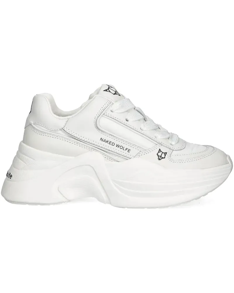 Naked Wolfe Temple Sneakers - Weiß Weiß
