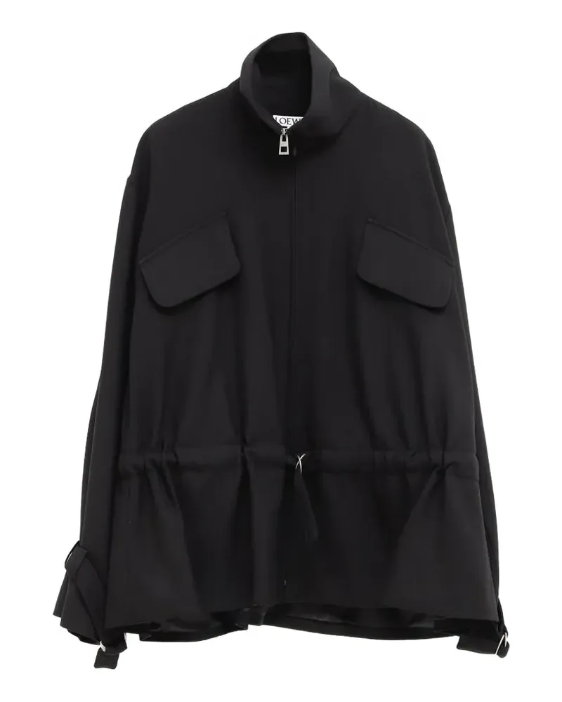Loewe Jacke mit Kordelzug - Schwarz Schwarz