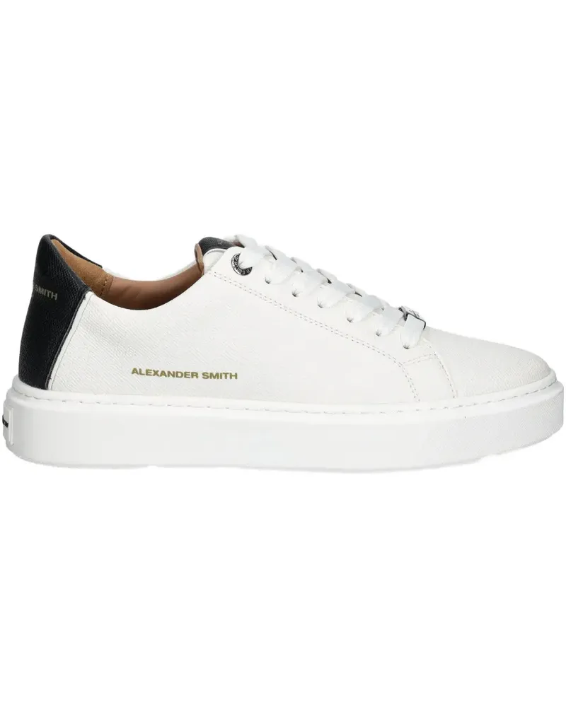 Alexander Smith Sneakers mit Einsätzen - Weiß Weiß