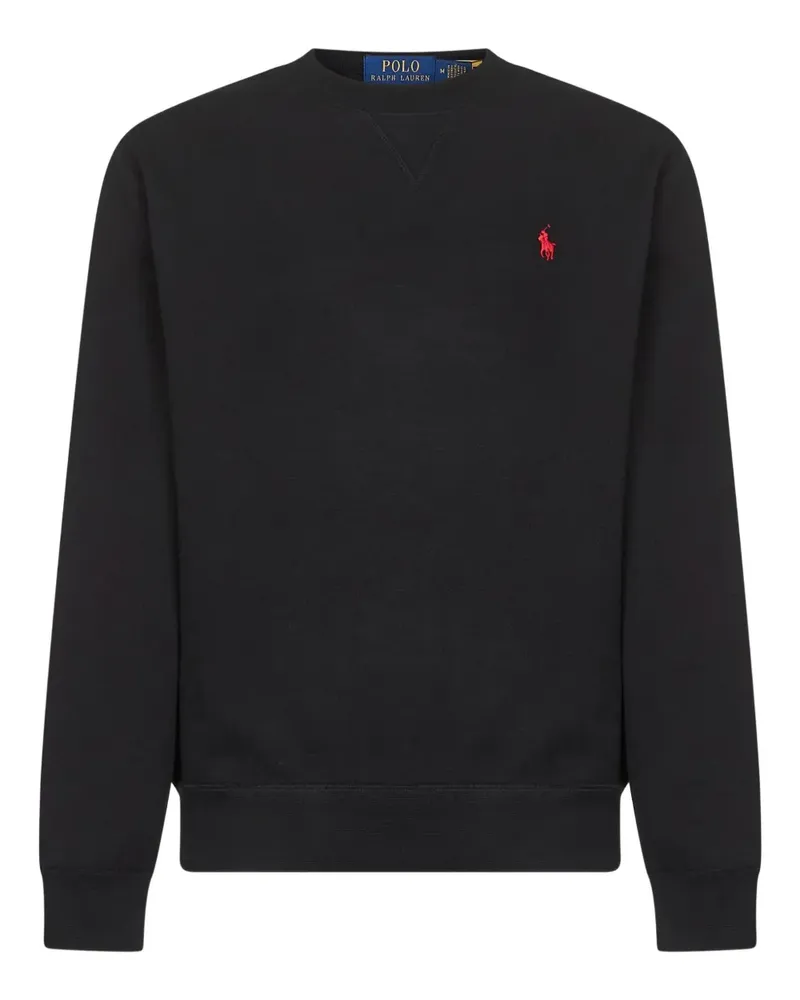 Ralph Lauren Gerippter Pullover - Schwarz Schwarz