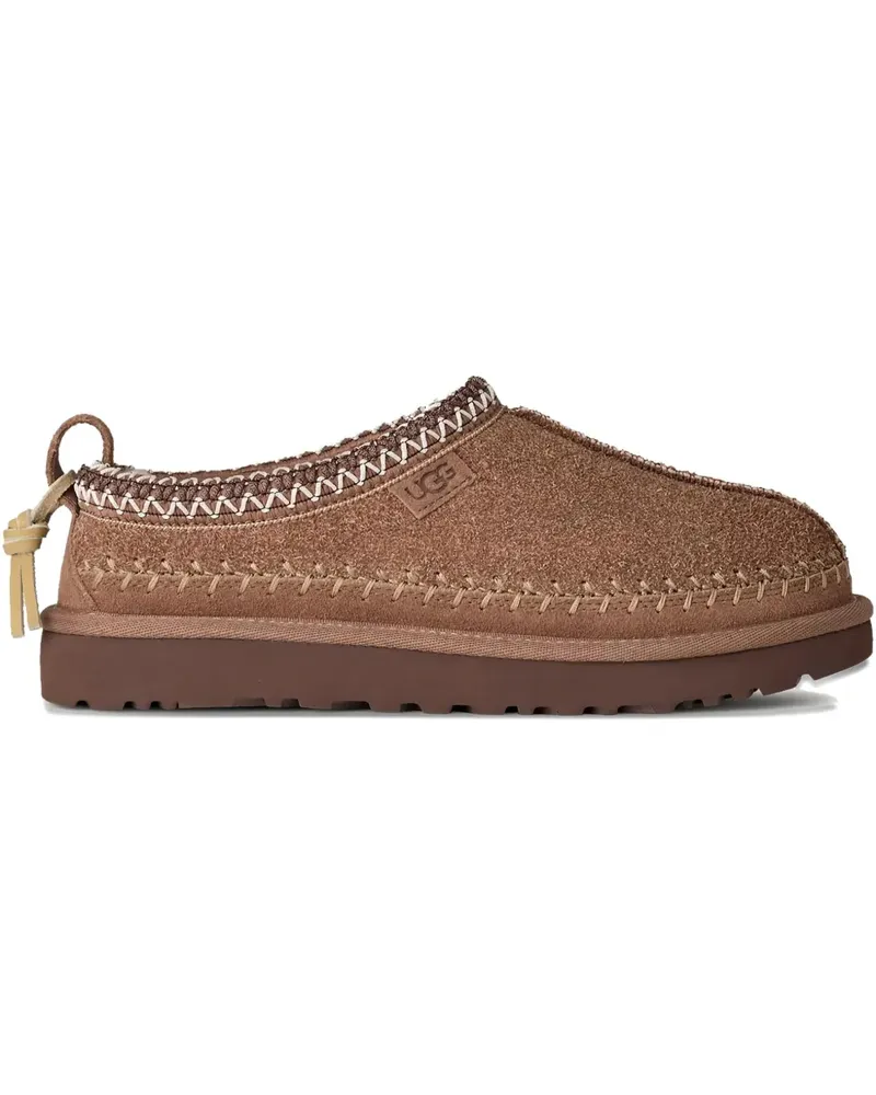 UGG Tasman Biarritz Mules mit Ziernaht - Braun Braun