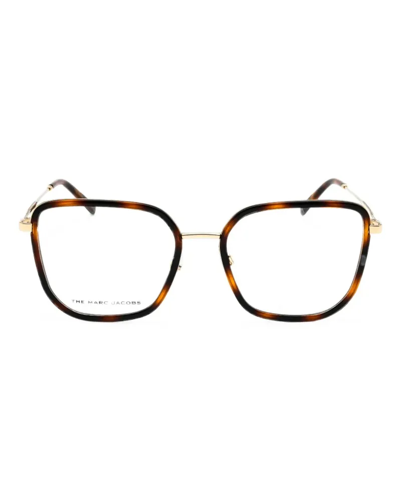 Marc Jacobs tortoiseshell-effect glasses - Braun Braun