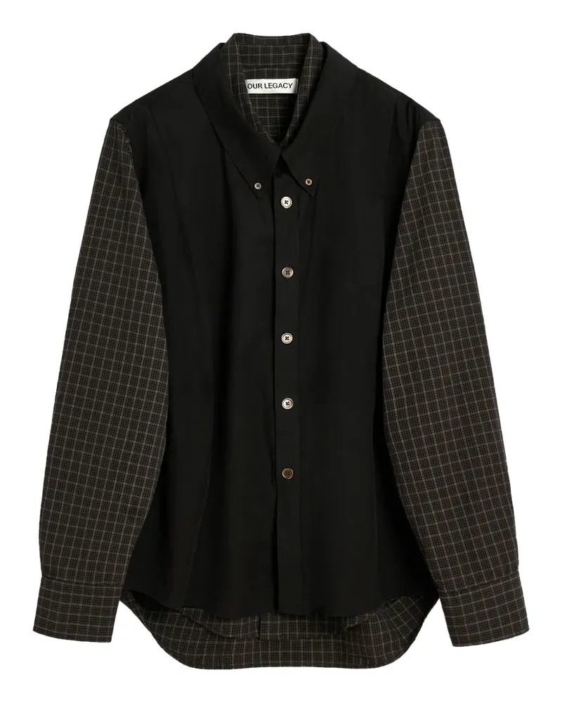 Our Legacy long-sleeve shirt - Schwarz Schwarz