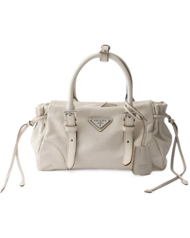 Prada Kleine Bonnie Tasche - Weiß Weiß