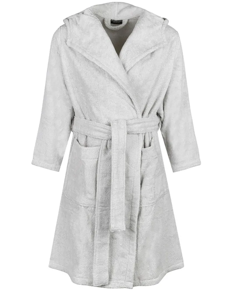 ARMANI/CASA Bademantel aus Baumwolle - Grau Grau