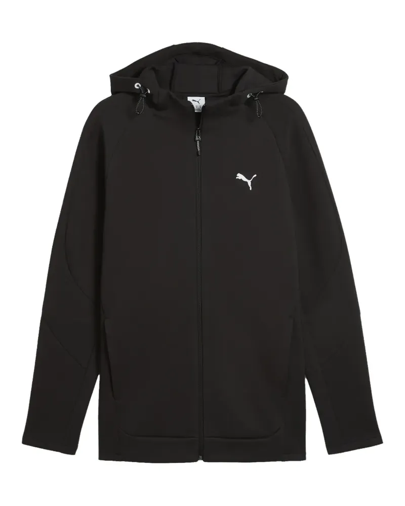 Puma Evostripe Hoodie mit Reißverschluss - Schwarz Schwarz