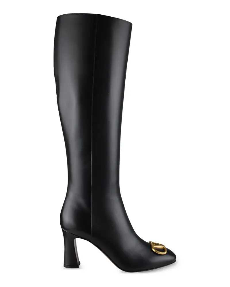Valentino Garavani VLogo knee-hight boots - Schwarz Schwarz