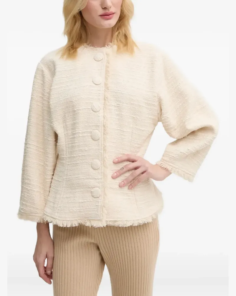 By Malene Birger Jacke mit Fransen - Nude Nude