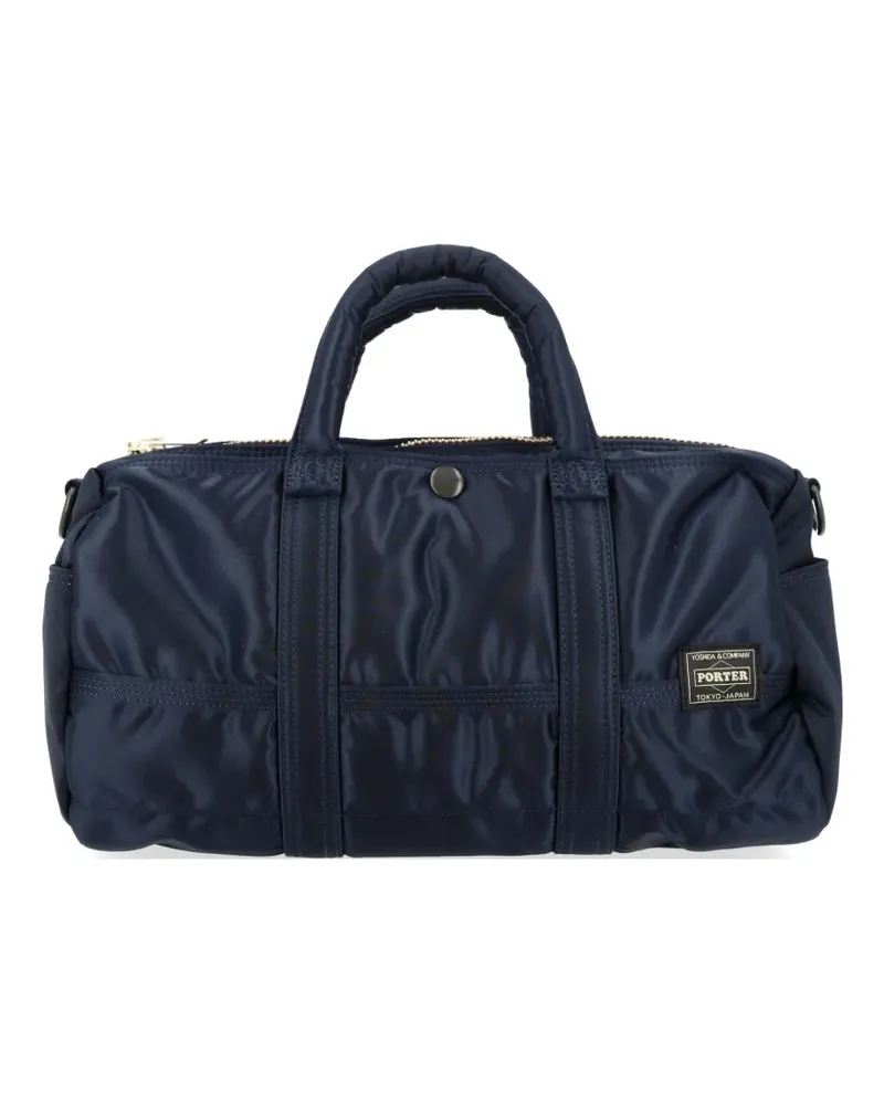 PORTER-YOSHIDA & CO Tanker logo-detail luggage bag - Blau Blau
