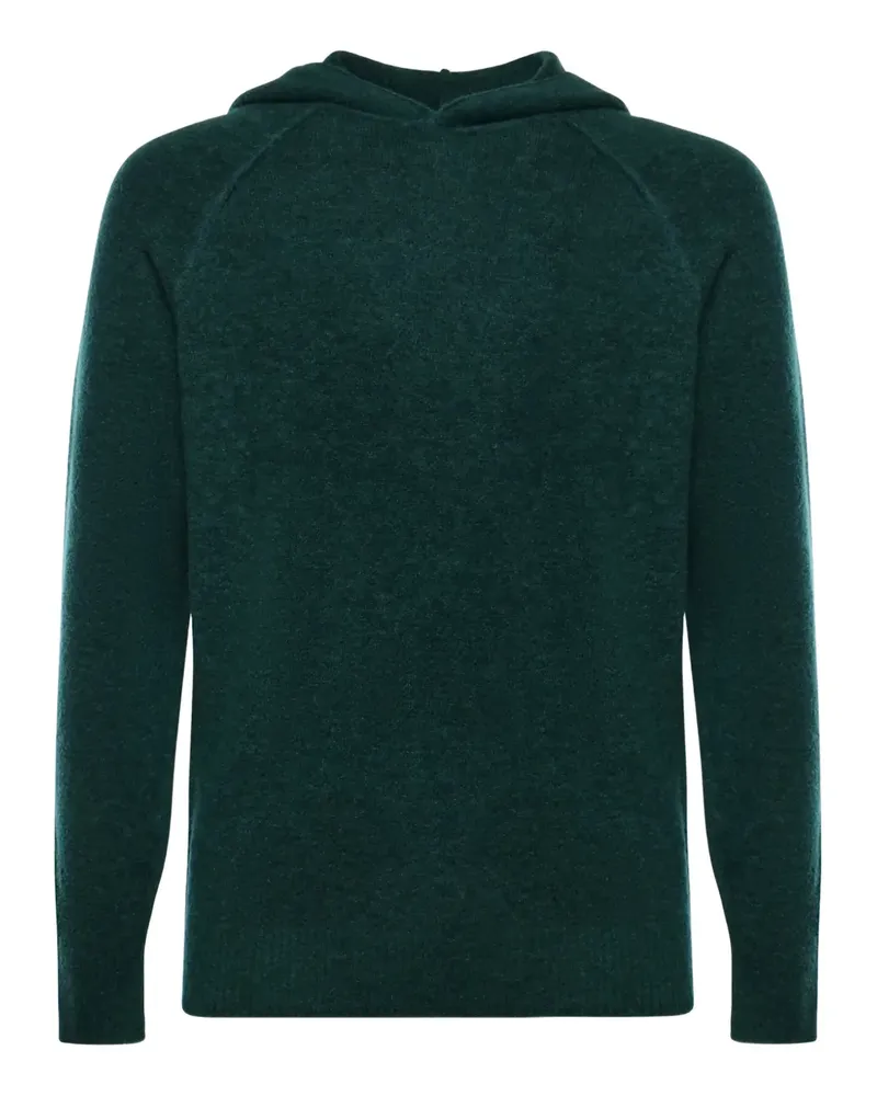 MC2 Saint Barth Gestrickter Hoodie - Grün Grün