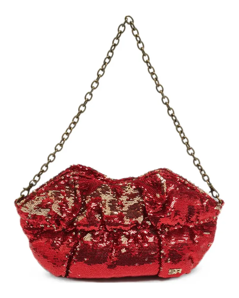 3.1 phillip lim Lips Schultertasche mit Pailletten - Rot Rot