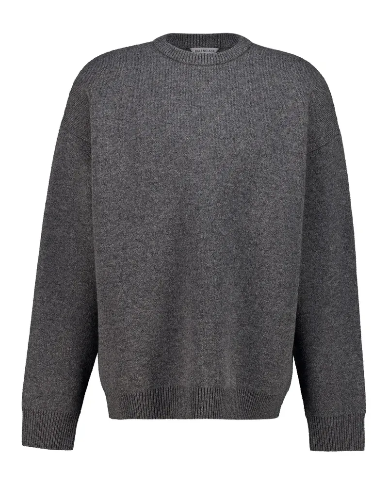 Balenciaga City Strickpullover - Grau Grau