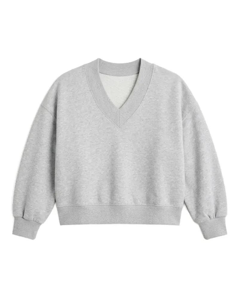 Levi's Sweatshirt mit V-Ausschnitt - Grau Grau