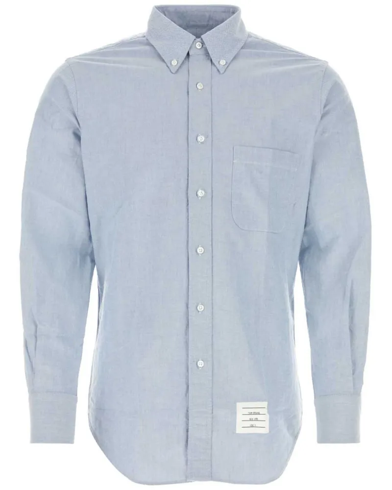 Thom Browne Klassisches Hemd - Blau Blau