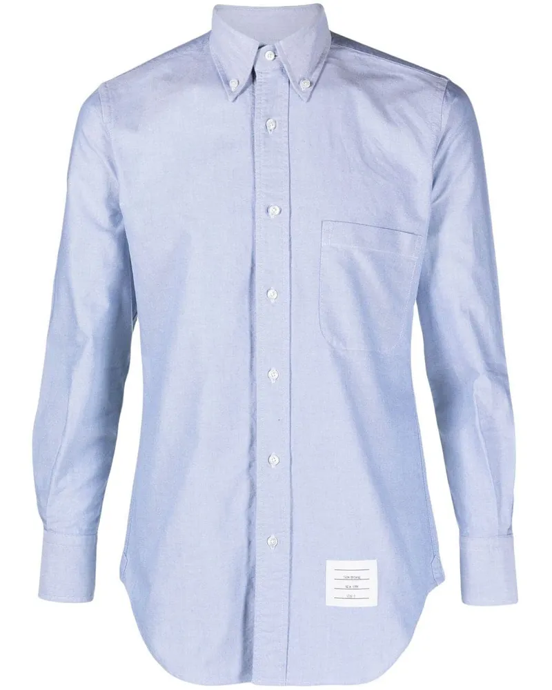 Thom Browne Klassisches Hemd - Blau Blau
