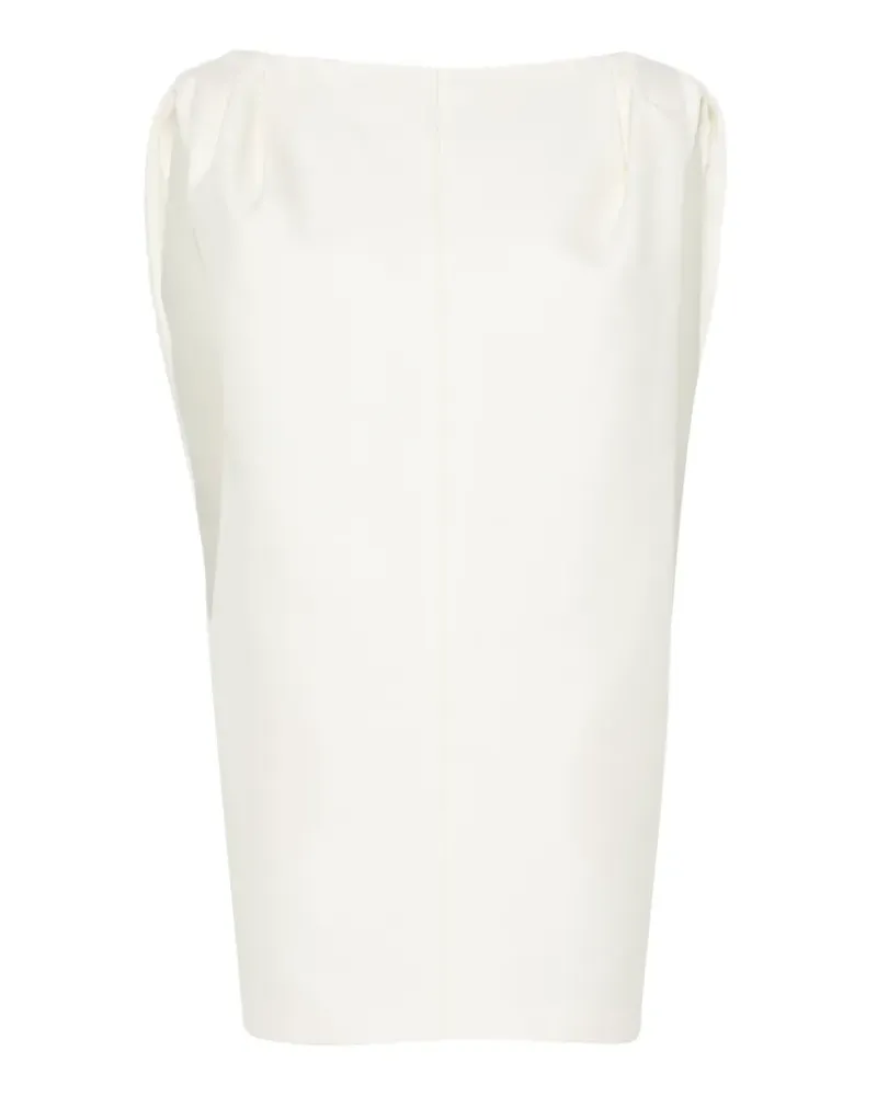 Balenciaga short sack dress in ivory - Weiß Weiß