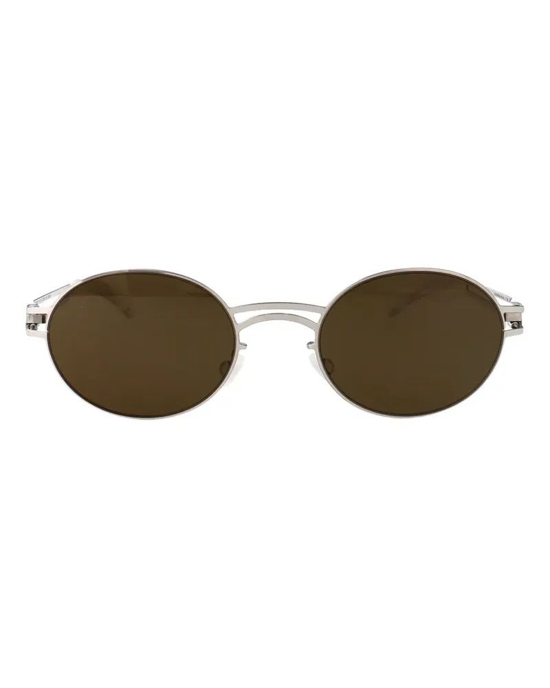 Mykita Dada Sonnenbrille mit rundem Gestell - Grau Grau