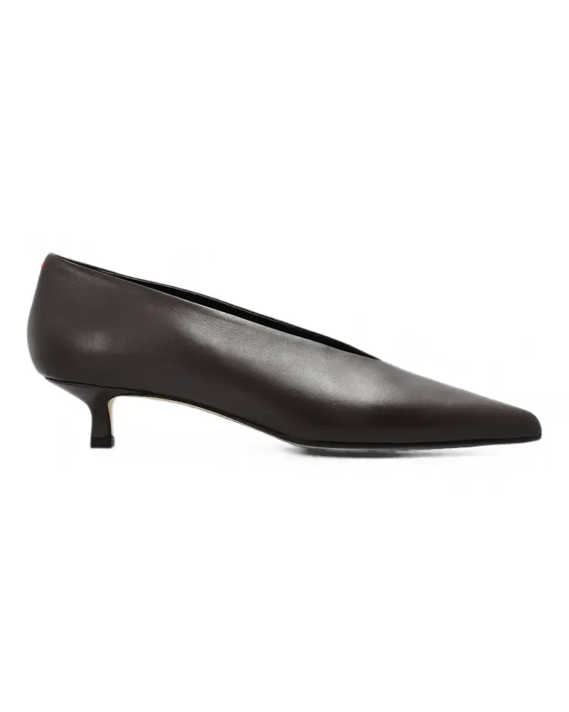 aeyde Clara leather pumps - Braun Braun