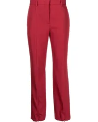 Paul Smith Klassische High-Waist-Hose Rot