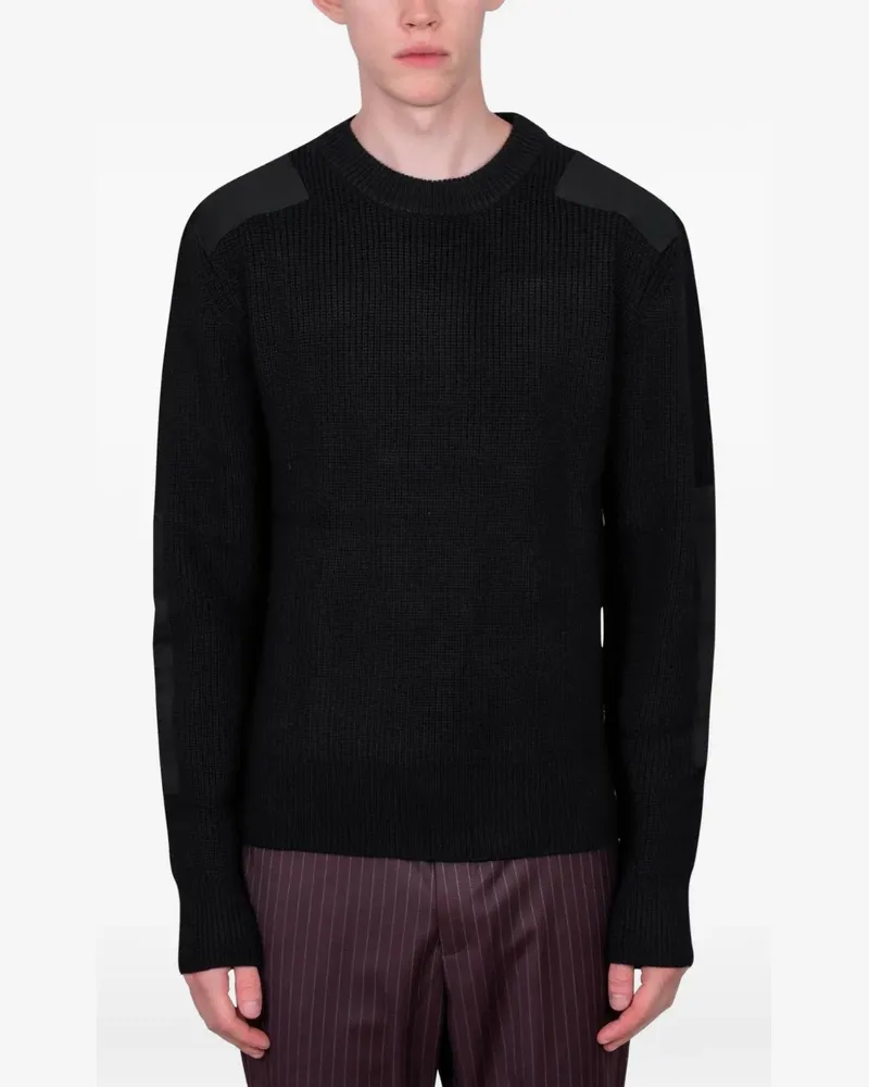 GIMAGUAS Larry black sweater - Schwarz Schwarz