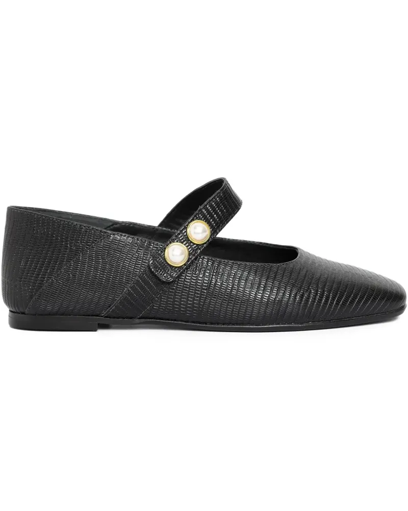 Sarah Chofakian Brume ballet flats - Schwarz Schwarz