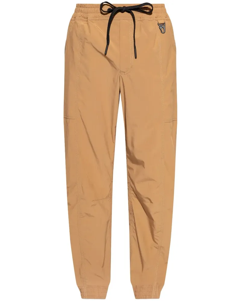 Moncler Hose im Utility-Look mit Kordelzug - Nude Nude