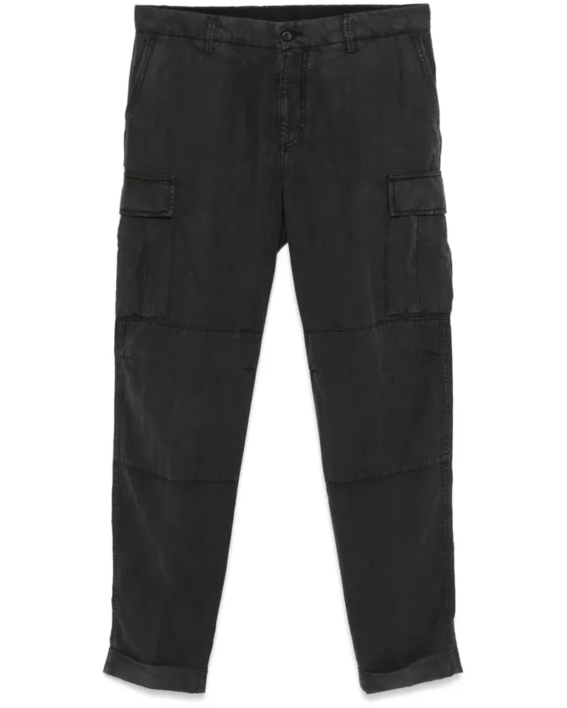Eleventy Klassische Cargohose - Schwarz Schwarz