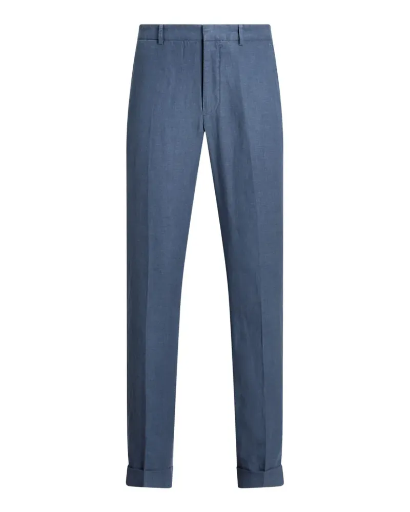 Ralph Lauren pressed-crease trousers - Blau Blau