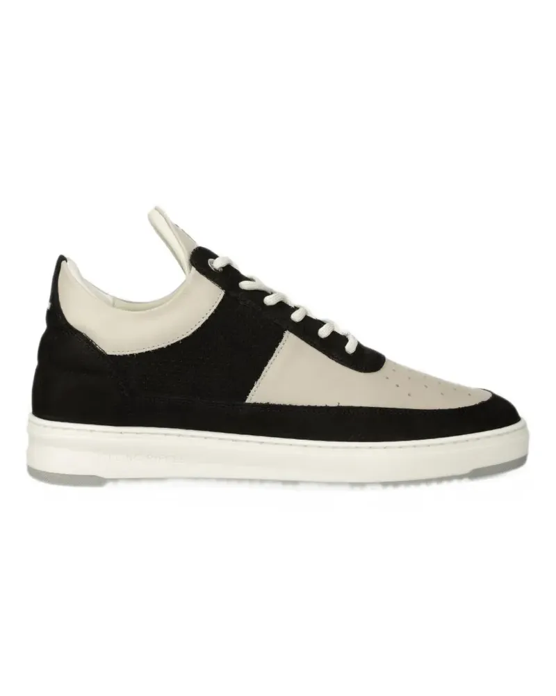 Filling Pieces Perforierte Sneakers - Weiß Weiß