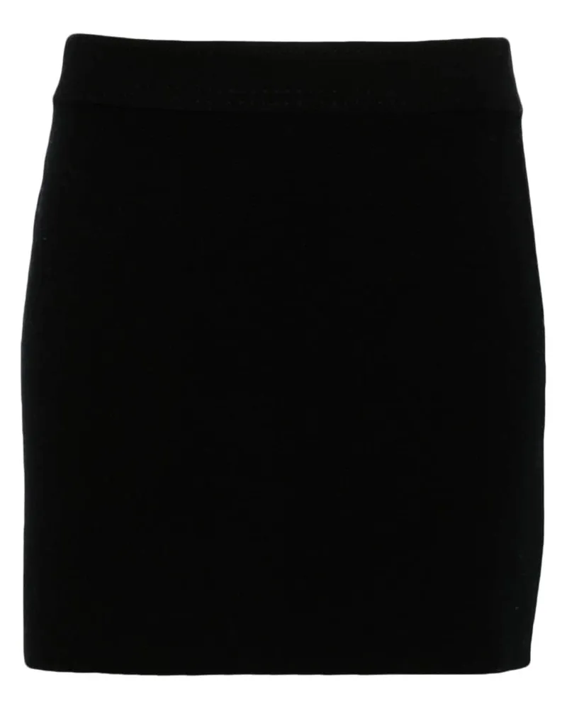 Eric Bompard Milano Minirock - Schwarz Schwarz