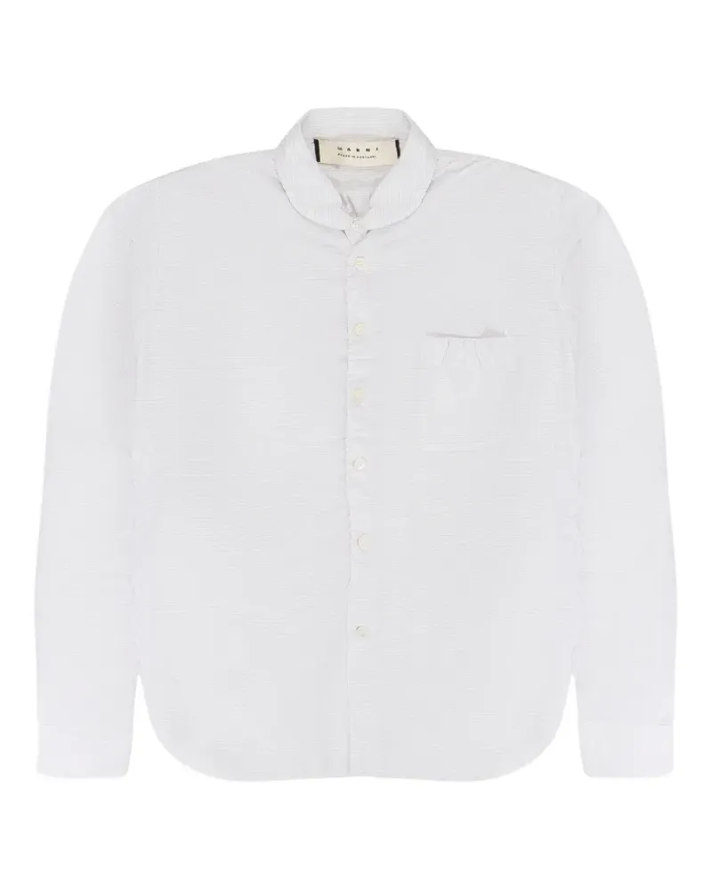 Marni long-sleeve shirt - Weiß Weiß