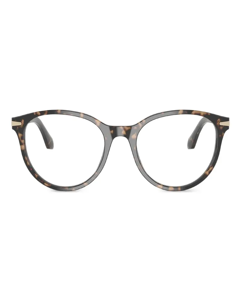 Giorgio Armani Brille in Schildpattoptik - Braun Braun